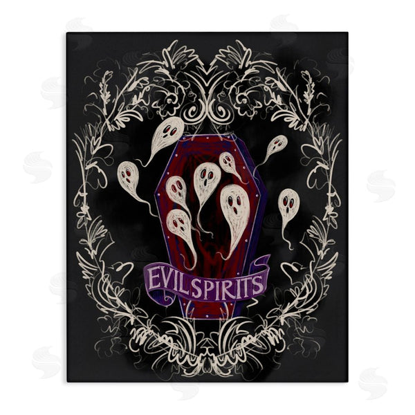 stupell industries Connie Summers | Evil Spirits Ghosts Wall Art