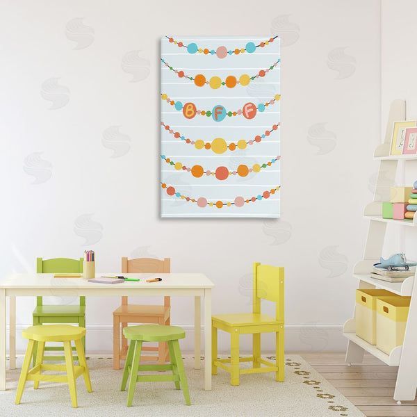 Stupell Industries Connie Summers | Friendship Beads BFF Wall Art
