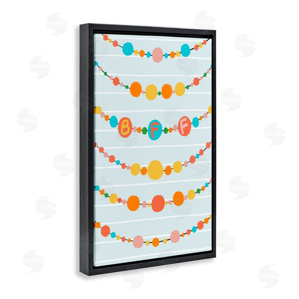 Stupell Industries Connie Summers | Friendship Beads BFF Wall Art