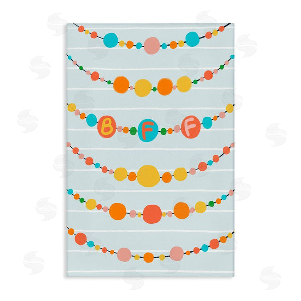 stupell industries Connie Summers | Friendship Beads BFF Wall Art