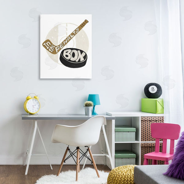 Stupell Industries Connie Summers | In The Penalty Box Wall Art