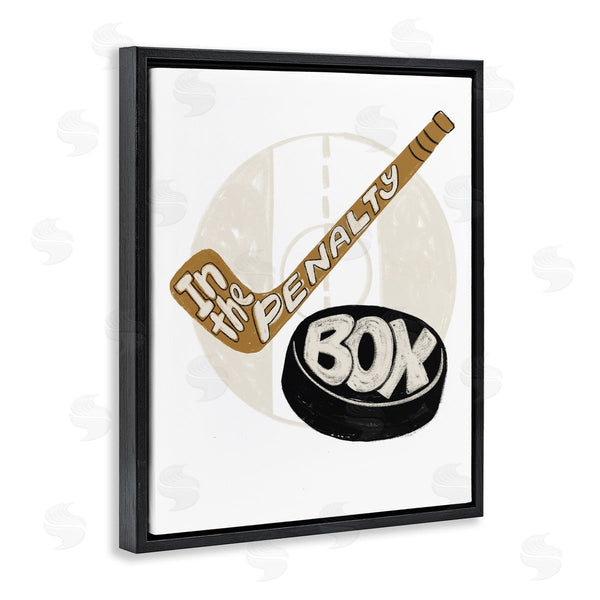 Stupell Industries Connie Summers | In The Penalty Box Wall Art