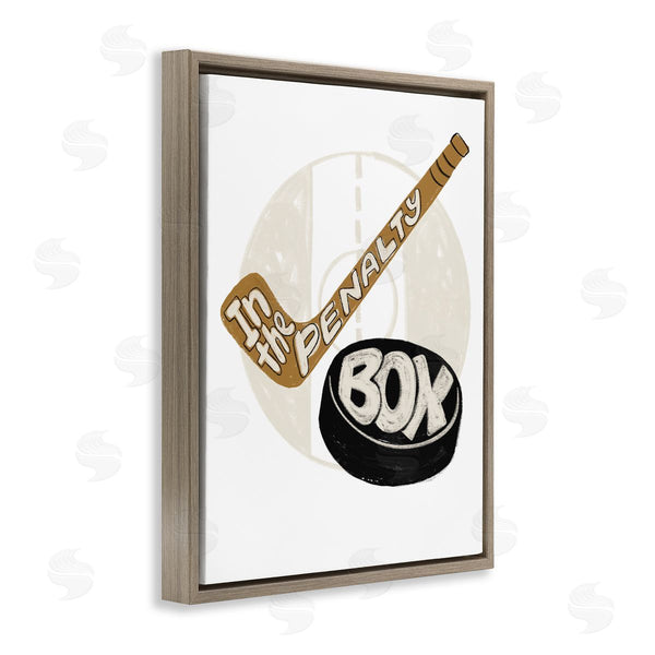 Stupell Industries Connie Summers | In The Penalty Box Wall Art