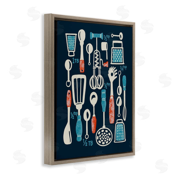 Stupell Industries Connie Summers | Kitchen Measurement Utensils