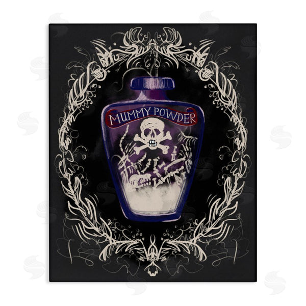 stupell industries Connie Summers | Mummy Powder Jar Wall Art