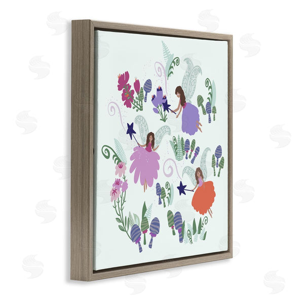 Stupell Industries Connie Summers | Mystical Fairies & Botanicals Wall Art