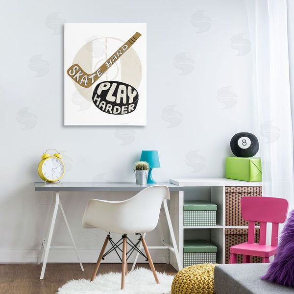 Stupell Industries Connie Summers | Skate Hard Play Harder Wall Art