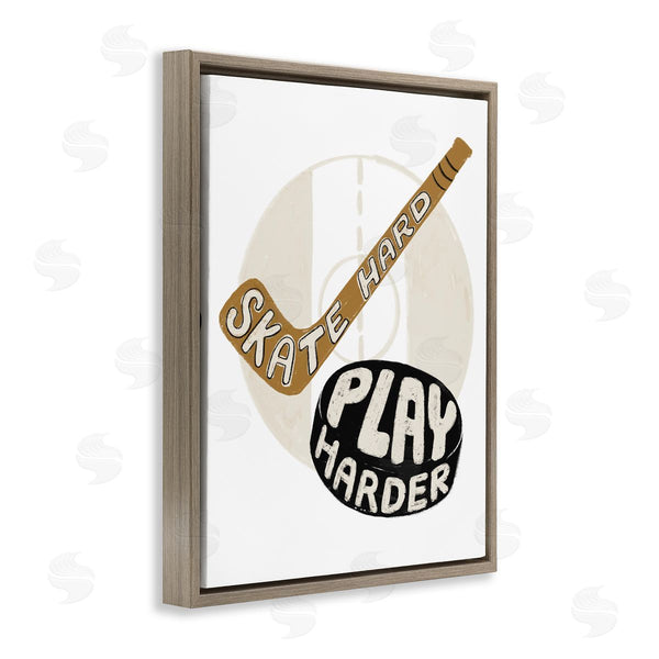 Stupell Industries Connie Summers | Skate Hard Play Harder Wall Art
