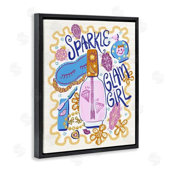 Stupell Industries Connie Summers | Sparkle Glam Girl Accessories Wall Art