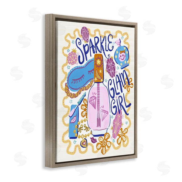 Stupell Industries Connie Summers | Sparkle Glam Girl Accessories Wall Art