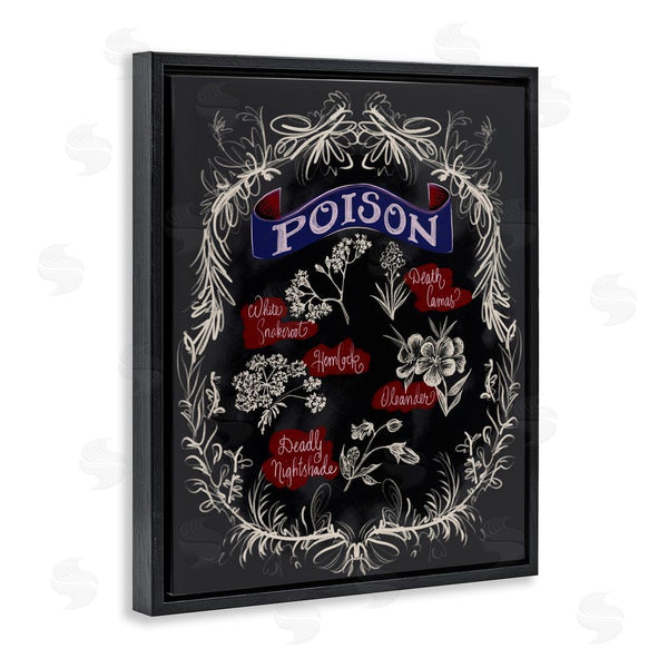 Stupell Industries Connie Summers | Spooky Poison Plants Wall Art