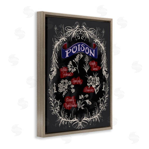Stupell Industries Connie Summers | Spooky Poison Plants Wall Art