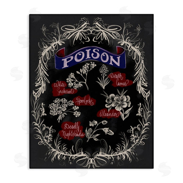 stupell industries Connie Summers | Spooky Poison Plants Wall Art