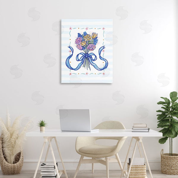 Stupell Industries Connie Summers | Spring Fresh Ribboned Bundle Wall Art