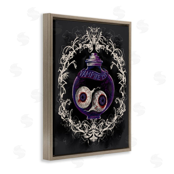 Stupell Industries Connie Summers | Vampire Eyes Specimen Jar Wall Art