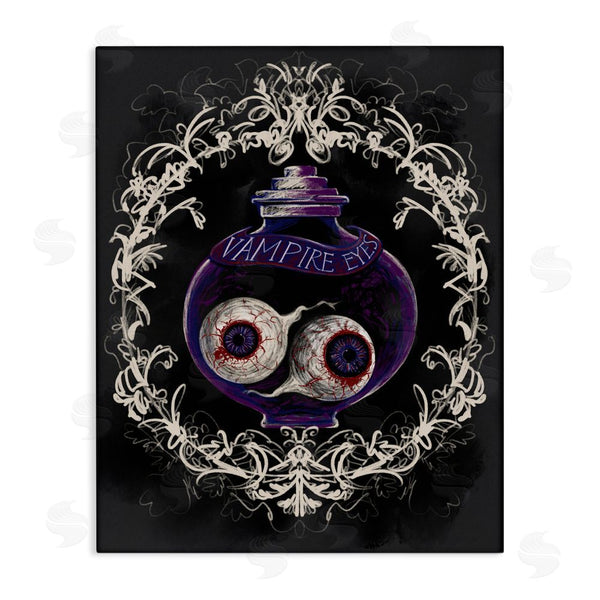 stupell industries Connie Summers | Vampire Eyes Specimen Jar Wall Art