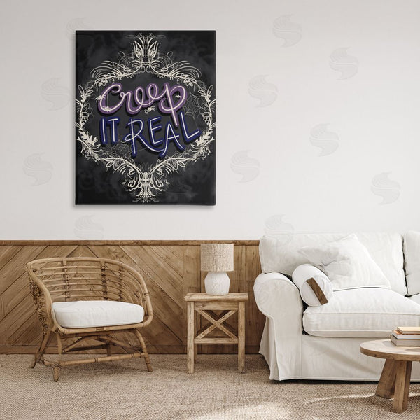 Stupell Industries Connie Summers | Vintage Creep It Real Wall Art