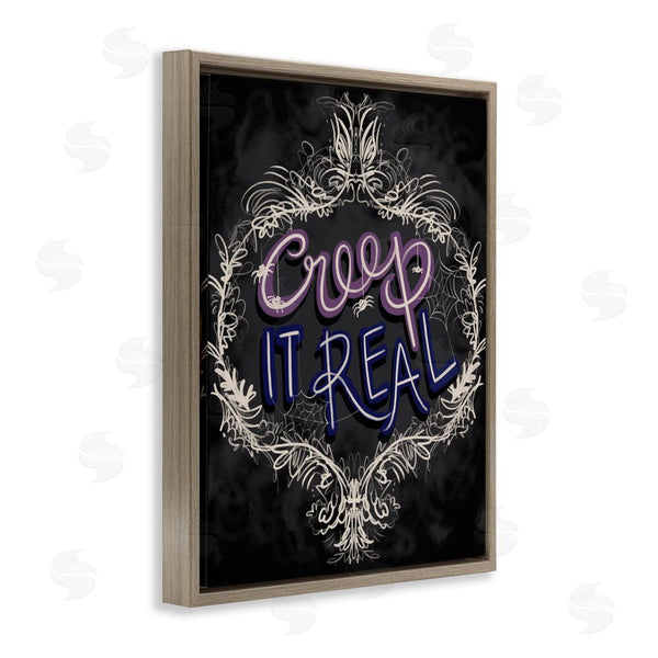 Stupell Industries Connie Summers | Vintage Creep It Real Wall Art