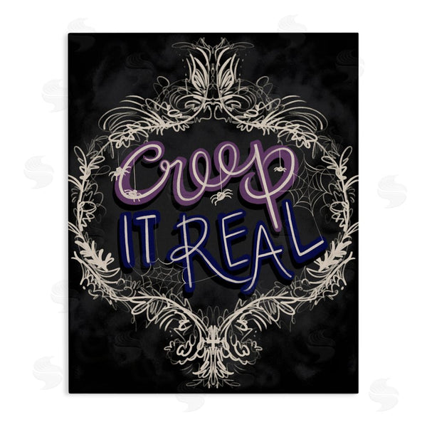 stupell industries Connie Summers | Vintage Creep It Real Wall Art