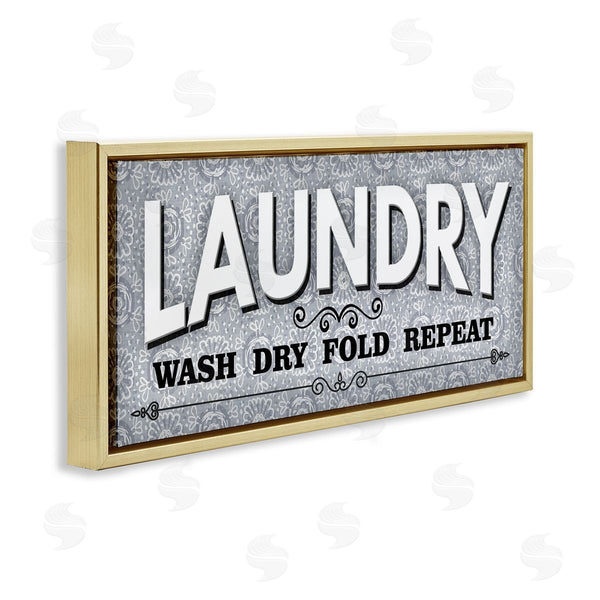 Stupell Industries Conrad Knutsen | Antique Laundry Rules Wall Art
