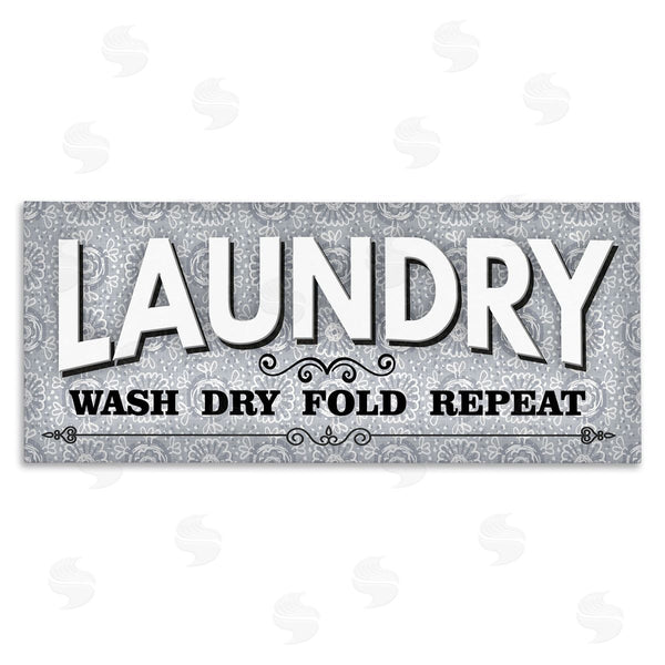 stupell industries Conrad Knutsen | Antique Laundry Rules Wall Art