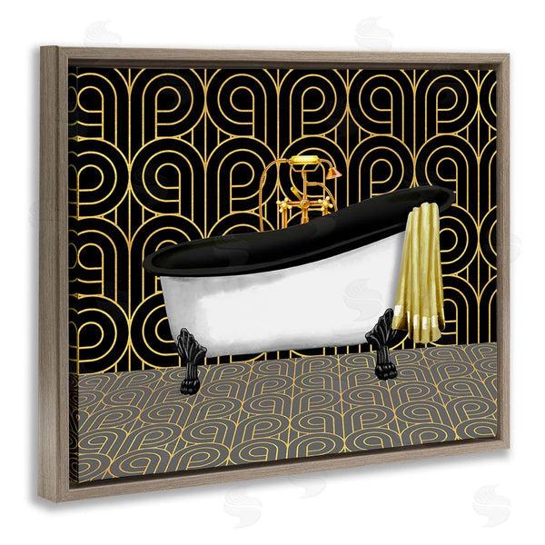 Stupell Industries Conrad Knutsen | Bathroom In Deco Style