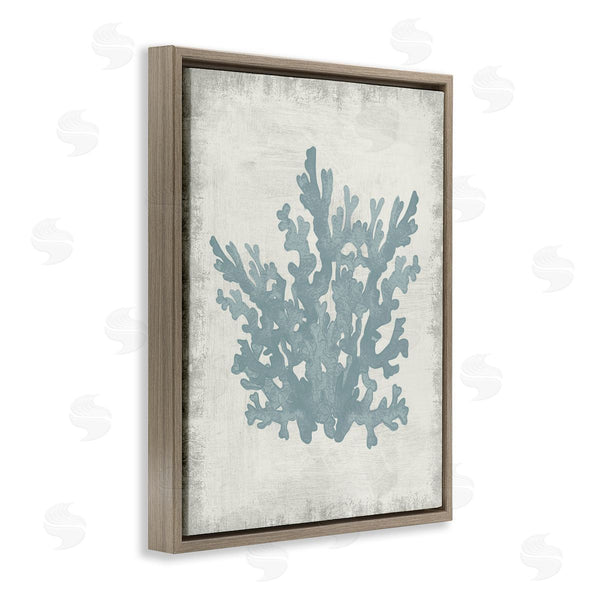 Stupell Industries Conrad Knutsen | Blue Coral Silhouette Wall Art