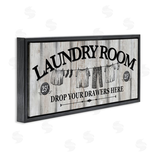 Stupell Industries Conrad Knutsen | Charming Farmhouse Laundry Wall Art
