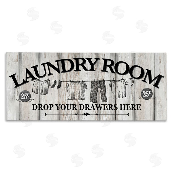 stupell industries Conrad Knutsen | Charming Farmhouse Laundry Wall Art