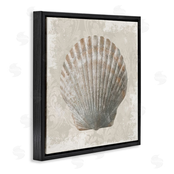 Stupell Industries Conrad Knutsen | Clam Shell Over Vintage Pattern