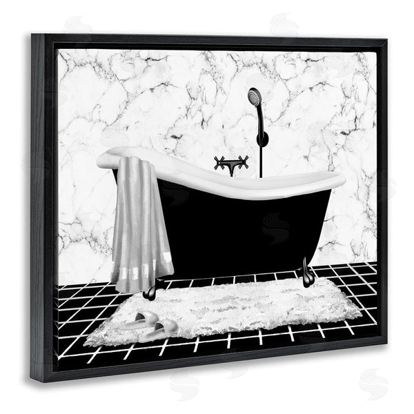 Stupell Industries Conrad Knutsen | Marble Pattern Tub
