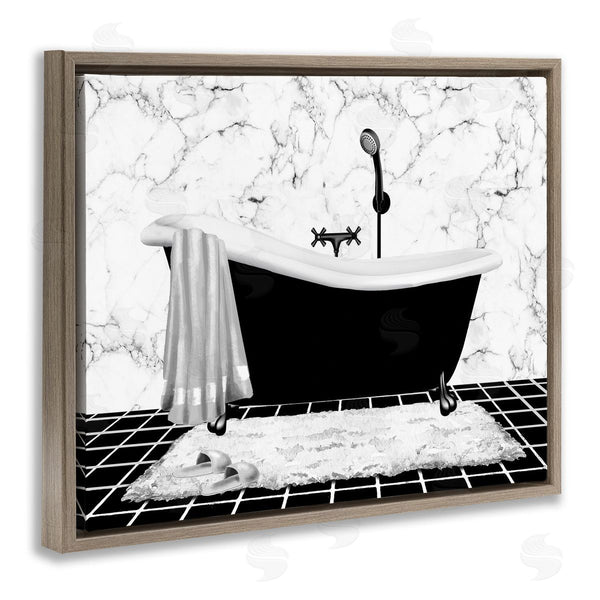 Stupell Industries Conrad Knutsen | Marble Pattern Tub