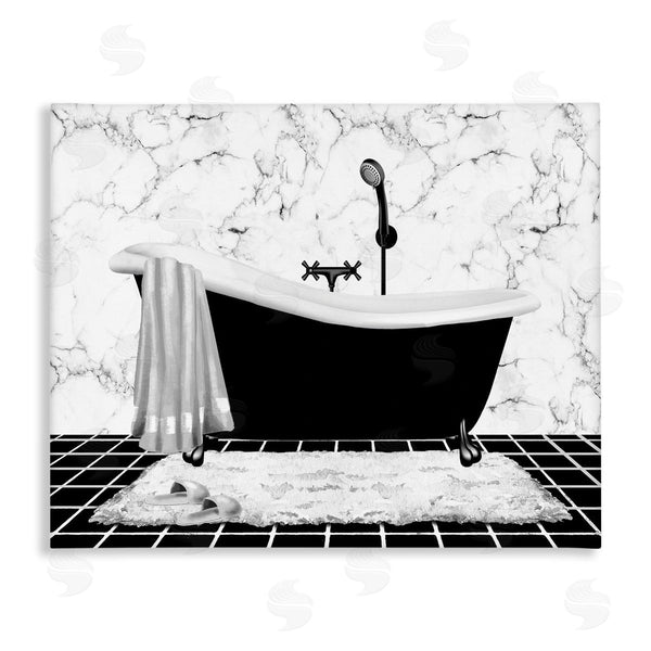 stupell industries Conrad Knutsen | Marble Pattern Tub