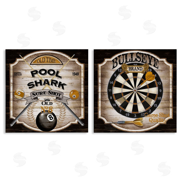 stupell industries Conrad Knutsen | Pub Sports Pool & Darts