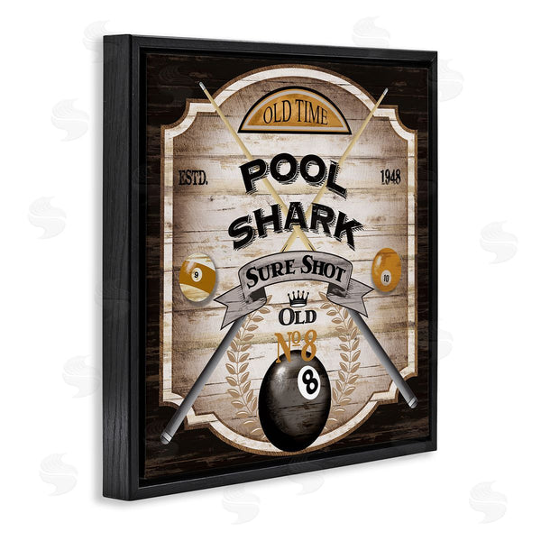 Stupell Industries Conrad Knutsen | Rustic Pool Shark