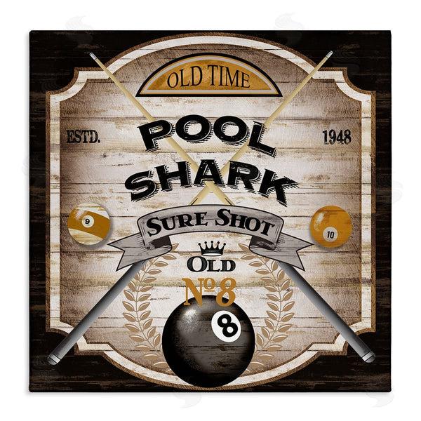 stupell industries Conrad Knutsen | Rustic Pool Shark