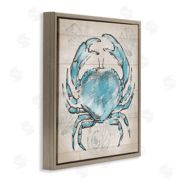 Stupell Industries Conrad Knutsen | Vintage Drawn Crab Wall Art