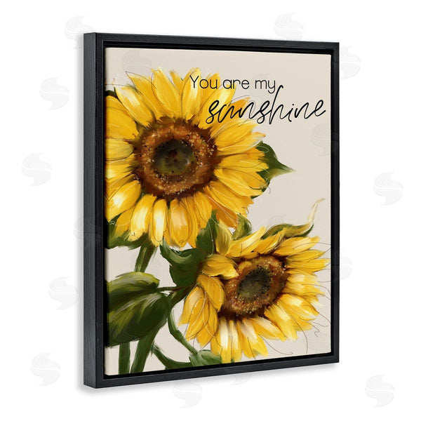 Stupell Industries Conrad Knutsen | You Are My Sunshine Vivid Sunflower Blossoms Wall Art