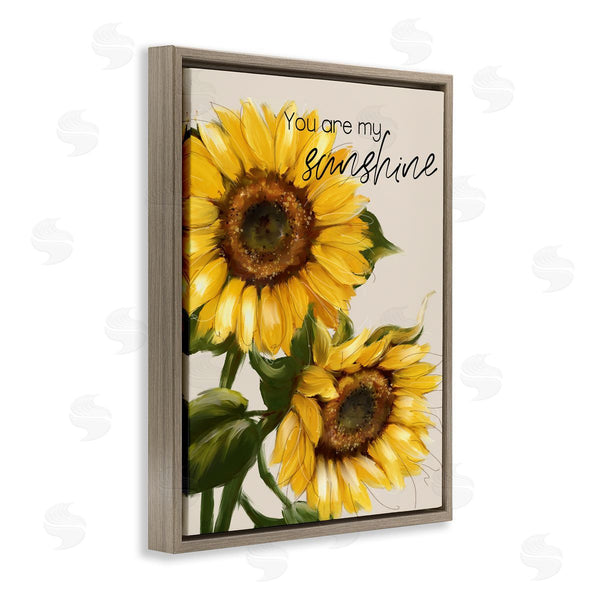 Stupell Industries Conrad Knutsen | You Are My Sunshine Vivid Sunflower Blossoms Wall Art