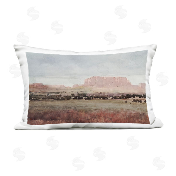 Stupell Industries Corinne Haig | Earthy Canyon Mesa Printed Throw Pillow