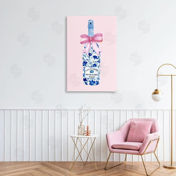 Stupell Industries Corinne Haig | Floral Coquette Champagne