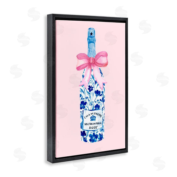 Stupell Industries Corinne Haig | Floral Coquette Champagne