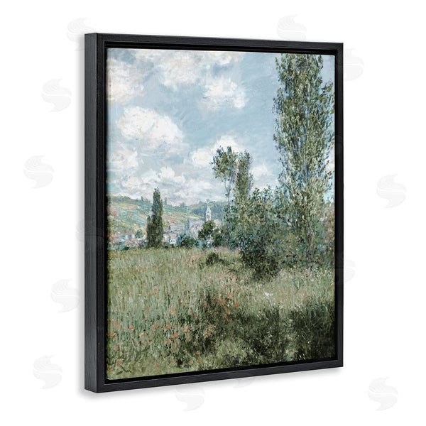 Stupell Industries Corinne Haig | Impressionist Countryside Dappled Clouds Wall Art
