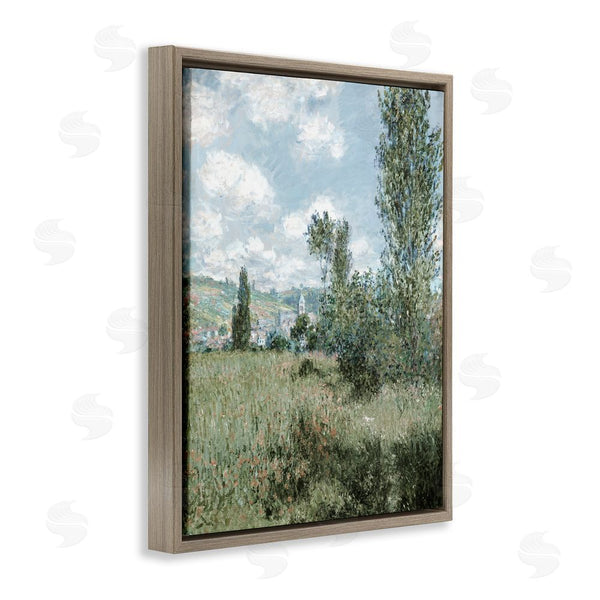 Stupell Industries Corinne Haig | Impressionist Countryside Dappled Clouds Wall Art