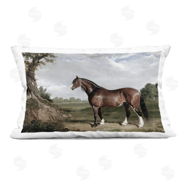 stupell industries Corinne Haig | Majestic Equine Nature Portrait Printed Throw Pillow