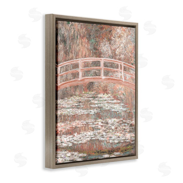 Stupell Industries Corinne Haig | Peach Impressionist Bridge