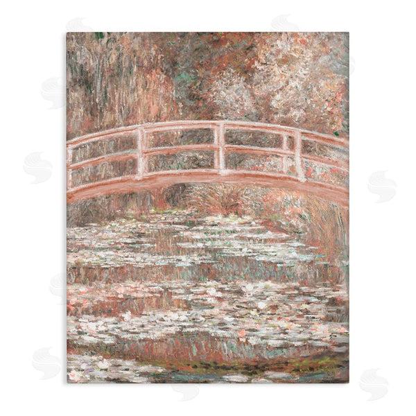 stupell industries Corinne Haig | Peach Impressionist Bridge