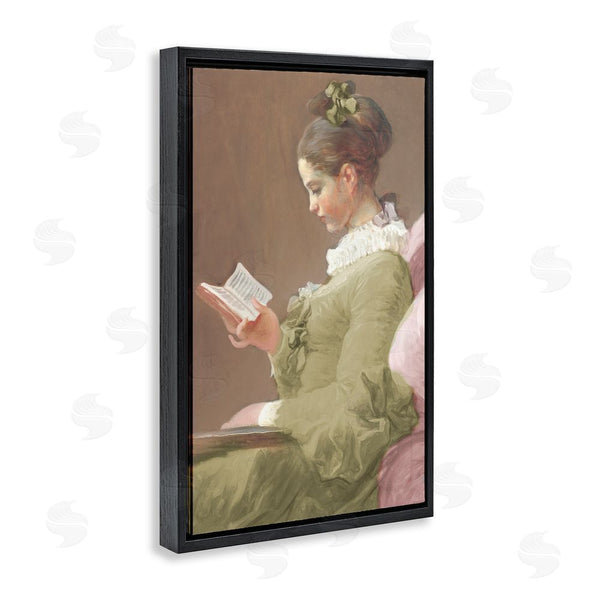 Stupell Industries Corinne Haig | Victorian Woman Seated With Book