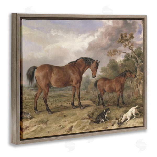 Stupell Industries Corinne Haig | Wild Dogs & Horses Traditional