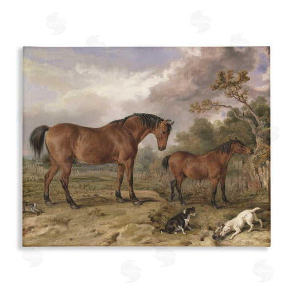 stupell industries Corinne Haig | Wild Dogs & Horses Traditional